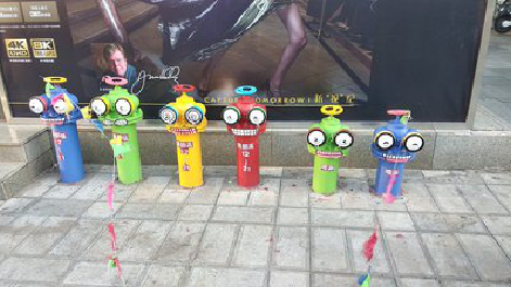 赤水商业区彩绘