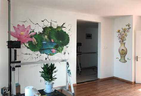 赤水墙体彩绘相比墙纸的优势。