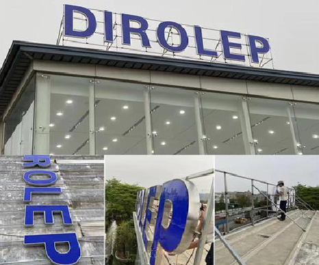 赤水楼顶发光字安装的注意事项。